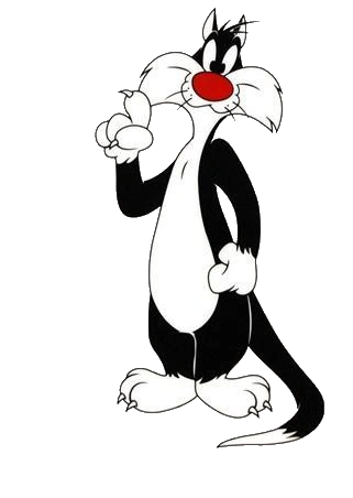 O personagem Frajola do Looney Tunes