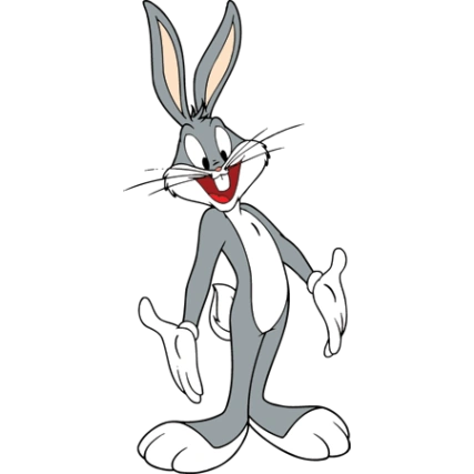 O personagem Pernalonga do Looney Tunes