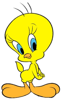 O personagem Piu-Piu do Looney Tunes